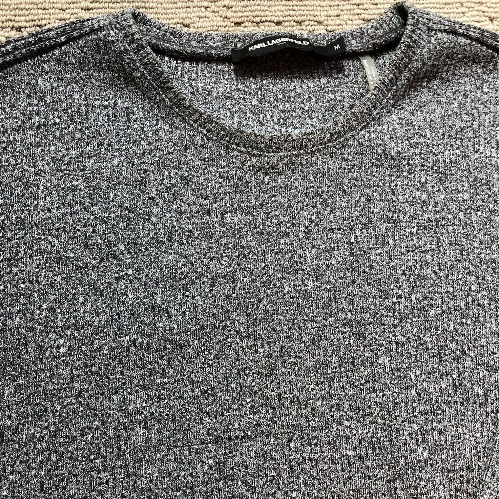 Karl Lagerfeld Ribbed Sweater - Picture 2 of 2